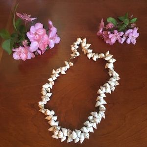 Grandmothers antique shell necklace